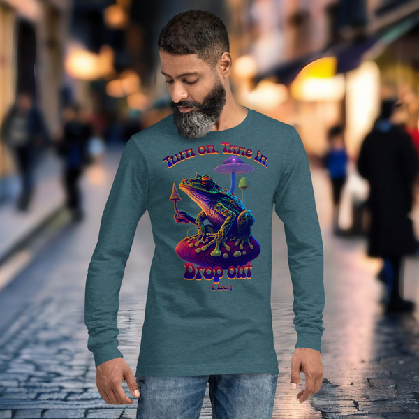 Psychedelic Pop Long Sleeve T-Shirt